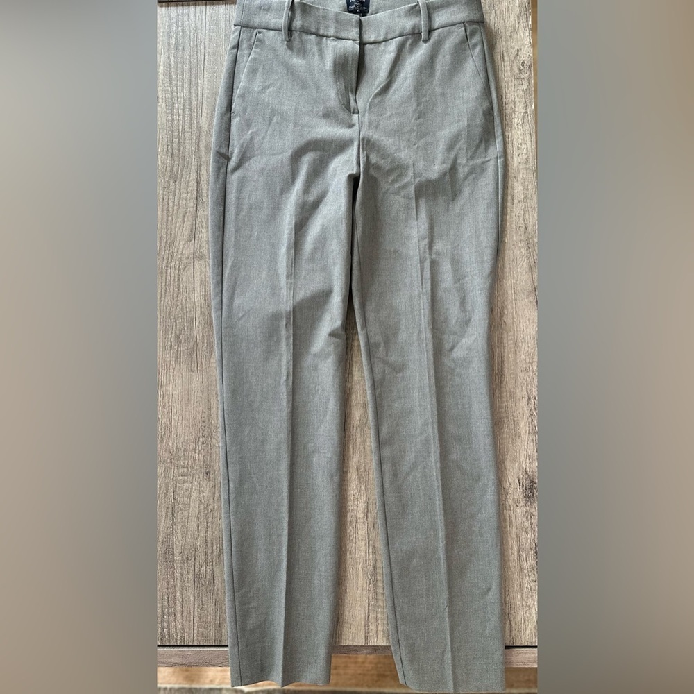 J. Crew Gray Ruby Full Length Pant Size 6